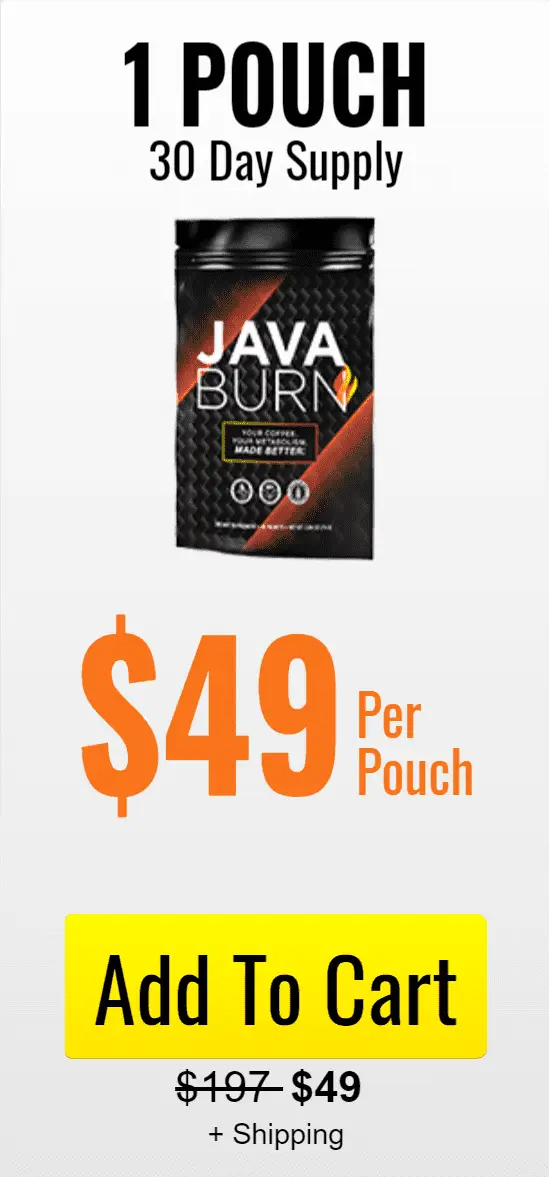 Java Burn Pricing 1
